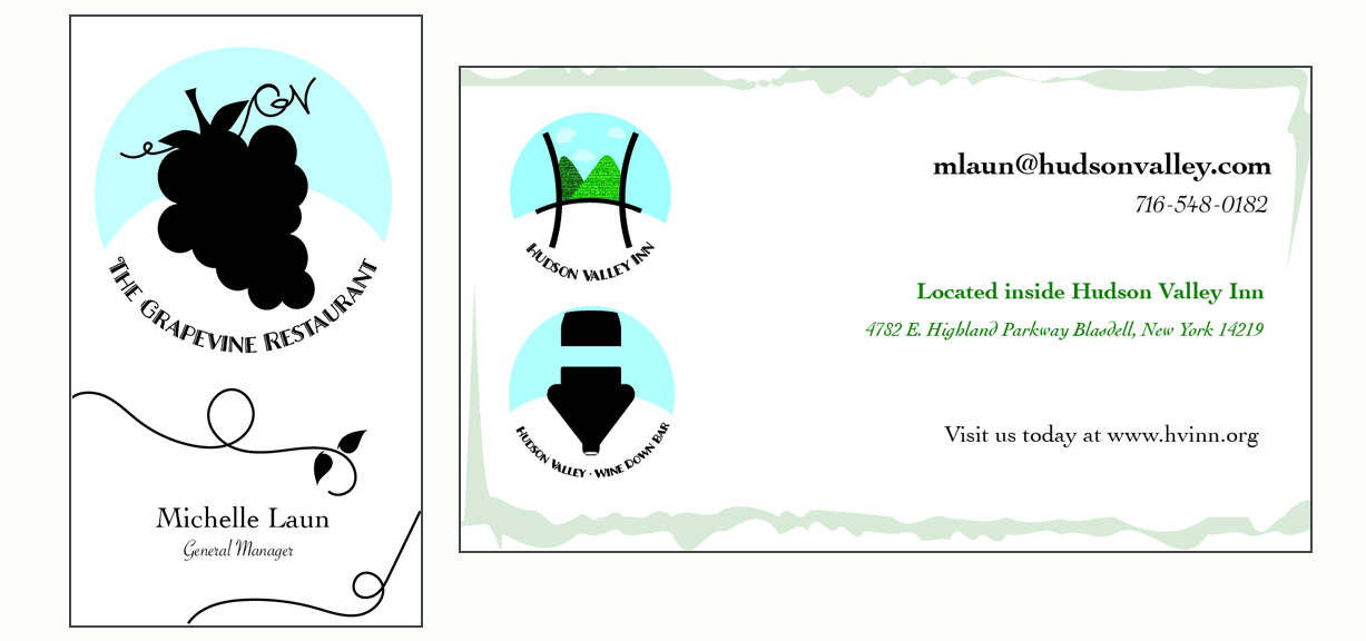 A Mock Business Card